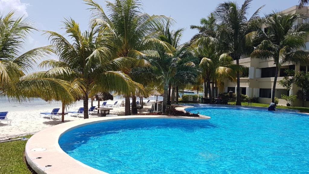 Ocean Front - Ground Floor Condo Канкун Экстерьер фото